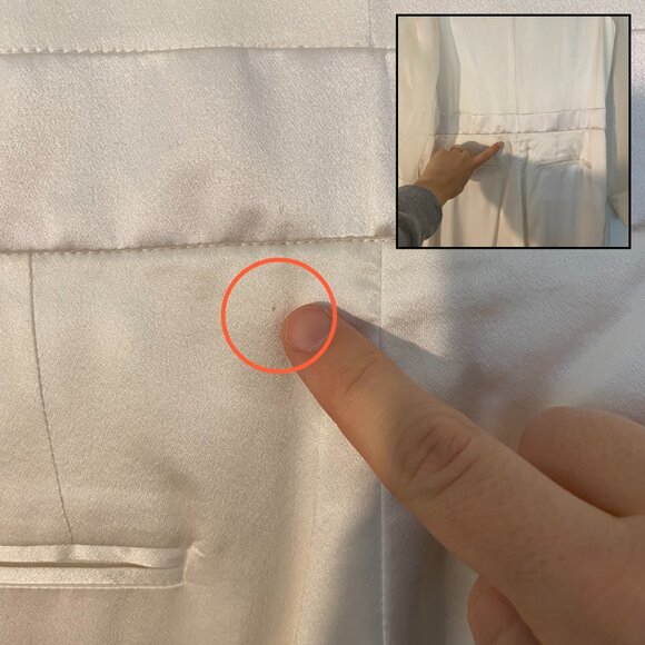 NEW Custom Silk Wedding Bridal Jumpsuit Queer Androgenous Formal Unique Suit - Picture 7 of 16